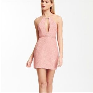 NEW Stylestalker Aria mini dress rose lace NWT